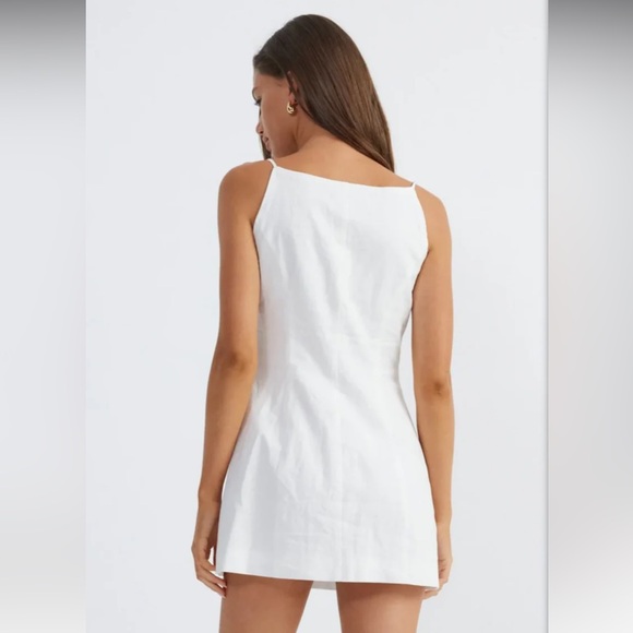 Allegra Linen Mini Dress by SNDYS - Picture 7 of 8